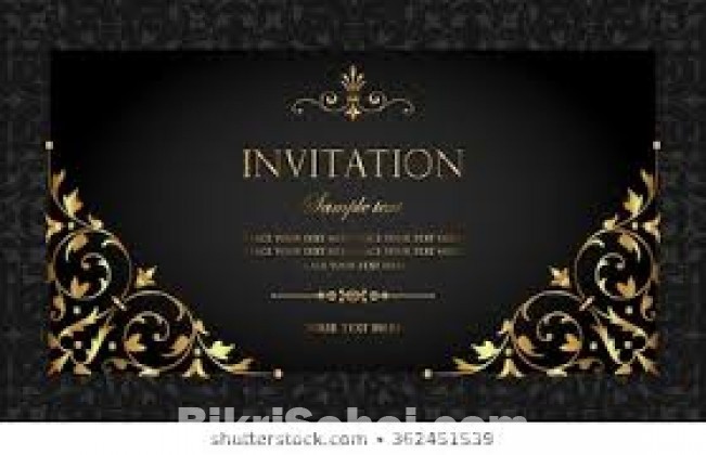 ALL KINDS OF INVITATION CARD PRINT
